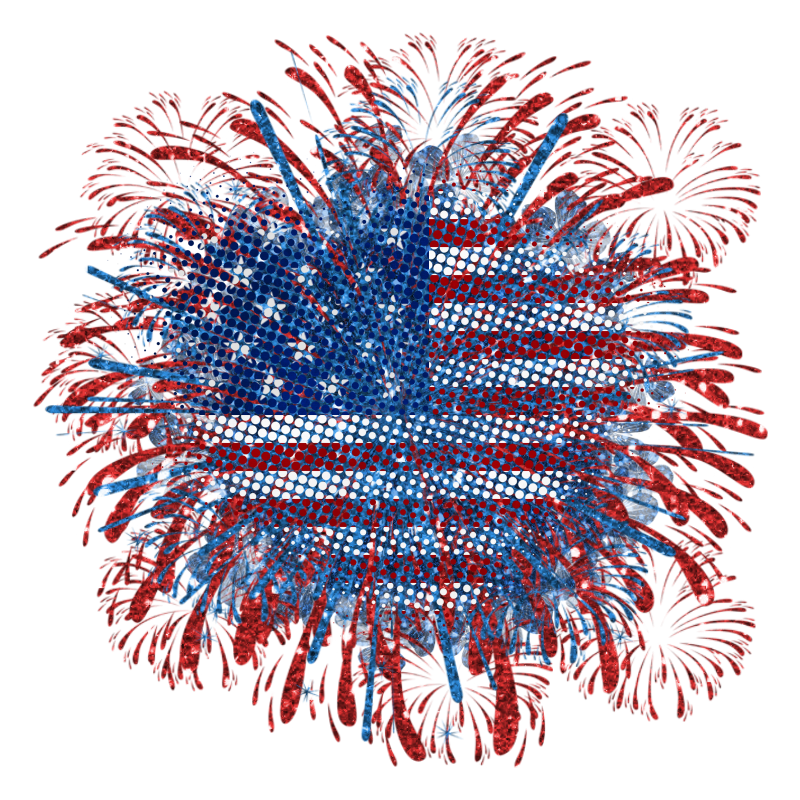 Patriotic Background Element 800 x 800 @ Designs by Forte