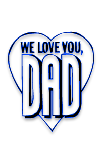 Father's Day Word Art