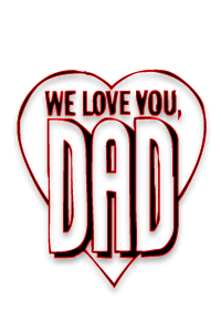 Father's Day Word Art