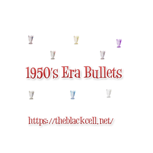 1960's Era Bullets Created by Designs by Forte