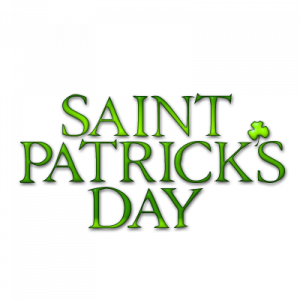 Saint Patrick's Day Word Art 400 x 400