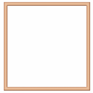Square Digital Frame 2000 x 2000 PNG Format