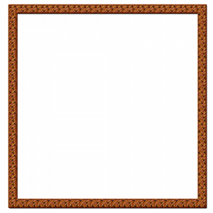 Square Digital Frame 2000 x 2000 PNG Format