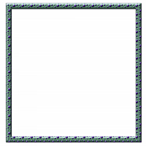 Square Digital Frame 2000 x 2000 PNG Format
