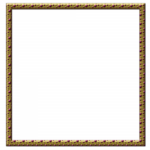 Square Digital Frame 2000 x 2000 PNG Format