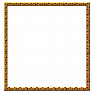 Square Digital Frame 2000 x 2000 PNG Format