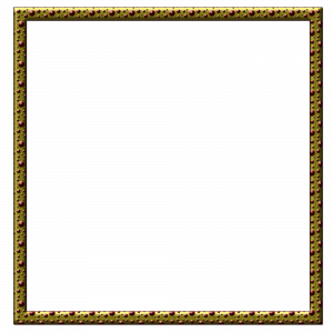 Square Digital Frame 2000 x 2000 PNG Format