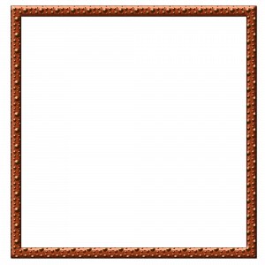 Square Digital Frame 2000 x 2000 PNG Format