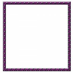 Square Digital Frame 2000 x 2000 PNG Format