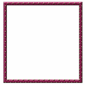 Square Digital Frame 2000 x 2000 PNG Format