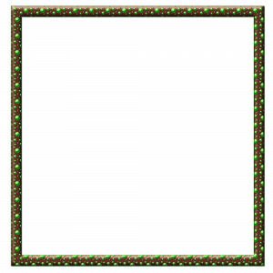 Square Digital Frame 2000 x 2000 PNG Format