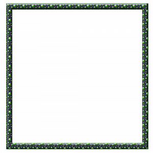 Square Digital Frame 2000 x 2000 PNG Format