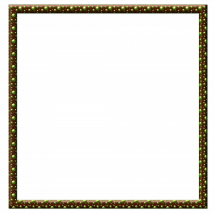 Square Digital Frame 2000 x 2000 PNG Format