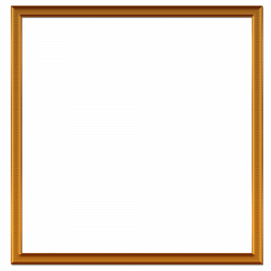 Square Digital Frame 2000 x 2000 PNG Format