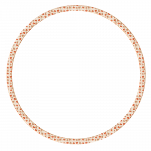 Circle Digital Frame 2000 x 2000 PNG Format