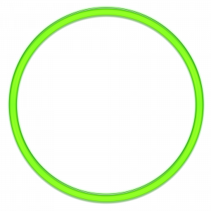 Circle Digital Frame 2000 x 2000 PNG Format