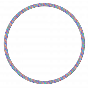 Circle Digital Frame 2000 x 2000 PNG Format