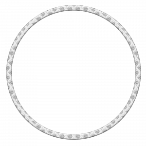 Circle Digital Frame 2000 x 2000 PNG Format