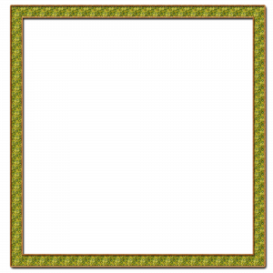 Square Digital Frame 2000 x 2000 PNG Format
