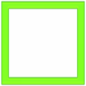 Square Digital Frame 2000 x 2000 PNG Format