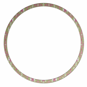 Circle Digital Frame 2000 x 2000 PNG Format