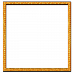 Square Digital Frame 2000 x 2000 PNG Format
